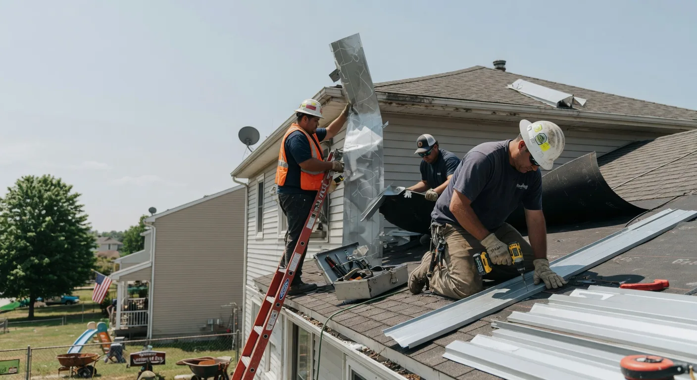 Storm Damage Metal Roof Repair in Bethel Island, CA